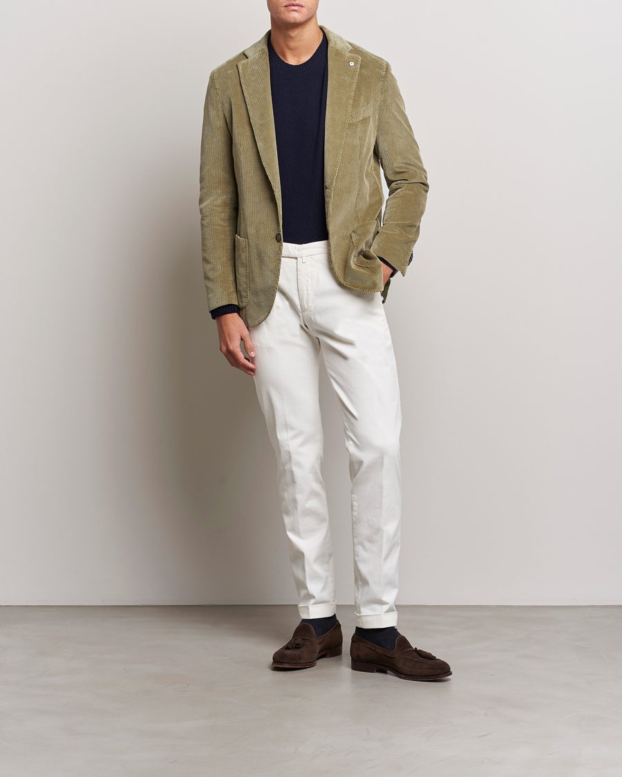 Herre | Dressjakker | L.B.M. 1911 | Jack Corduroy Blazer Olive