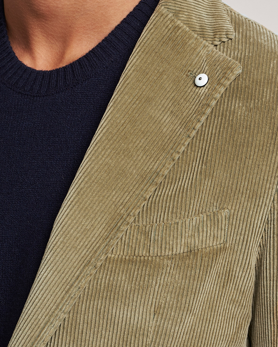 Herre | Dressjakker | L.B.M. 1911 | Jack Corduroy Blazer Olive