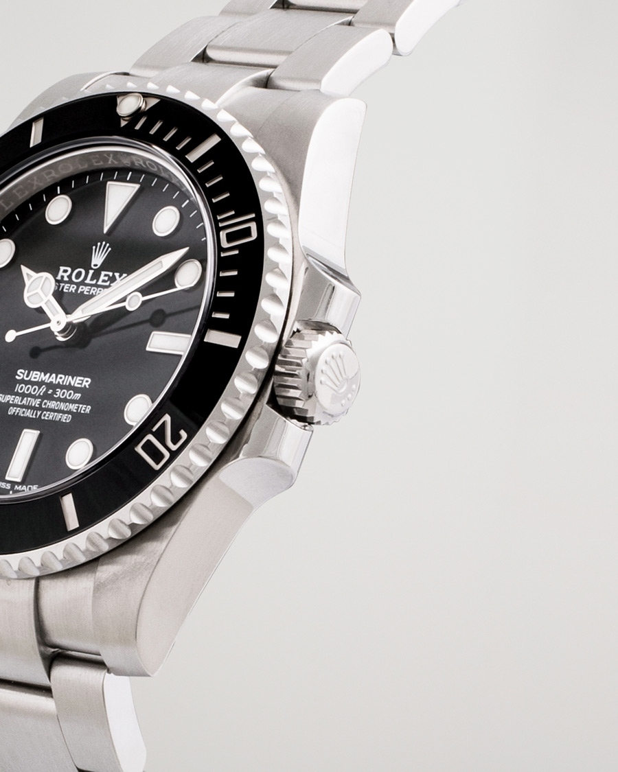 Herre | Rolex Pre-Owned Submariner 114060 Oyster Perpetual Steel Black | Rolex Pre-Owned | Submariner 114060 Oyster Perpetual Steel Black