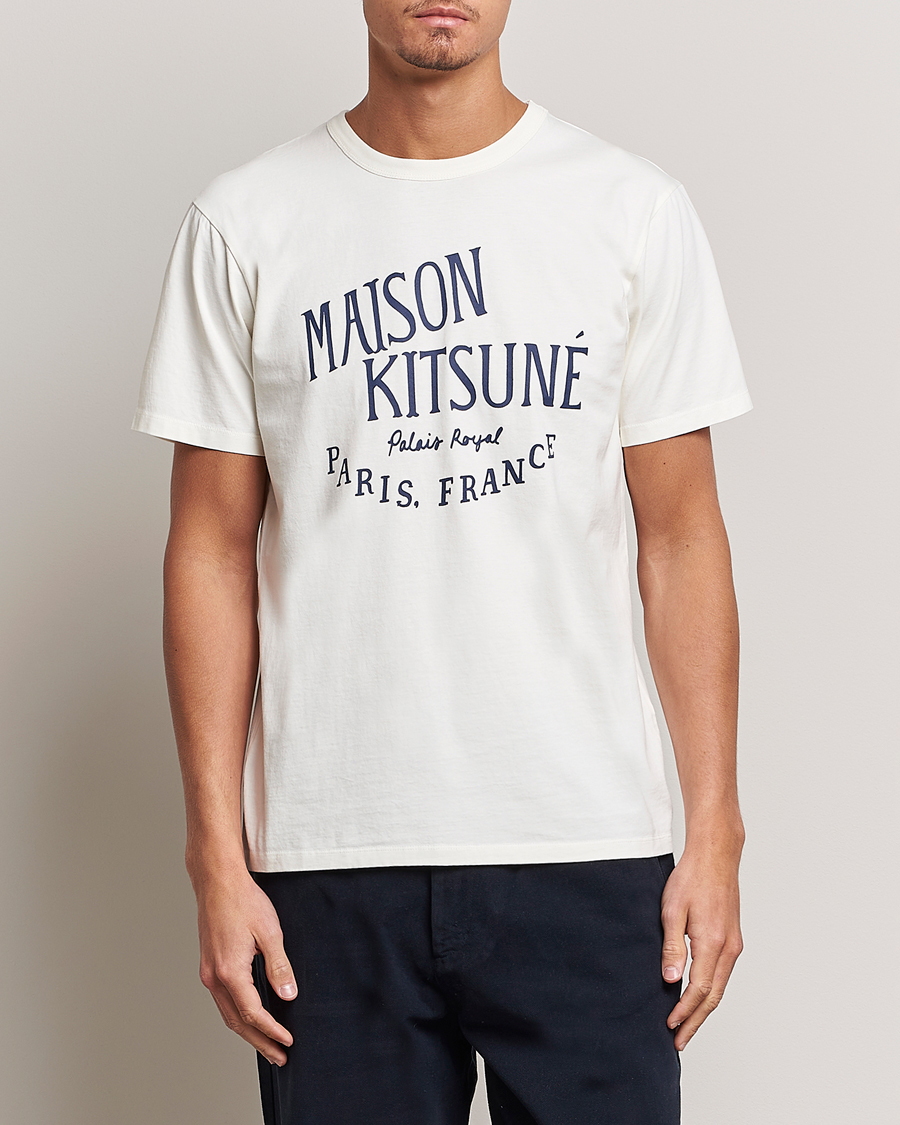 Herre |  | Maison Kitsuné | Palais Royal Classic T-Shirt Latte