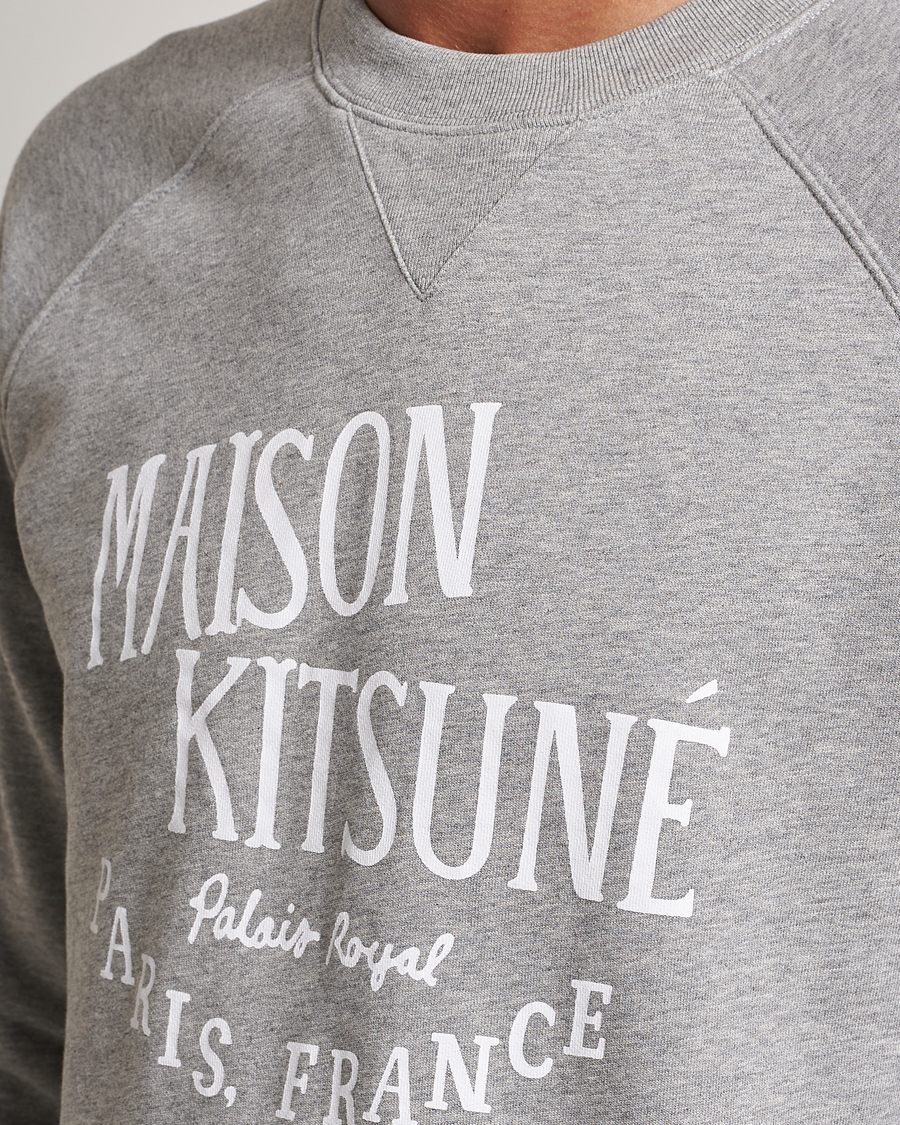 Herre | Gensere | Maison Kitsuné | Palais Royal Classic Sweatshirt Grey Melange
