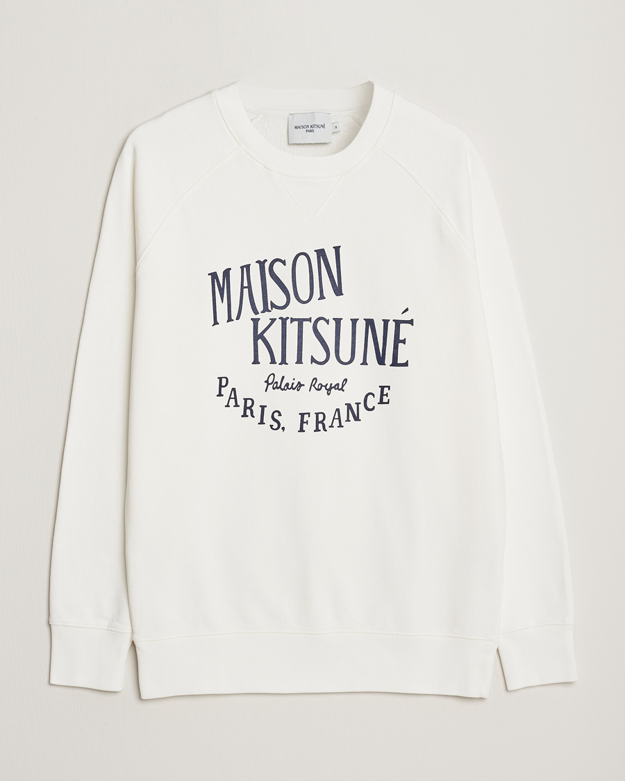Herre | Gensere | Maison Kitsuné | Palais Royal Classic Sweatshirt Ecru