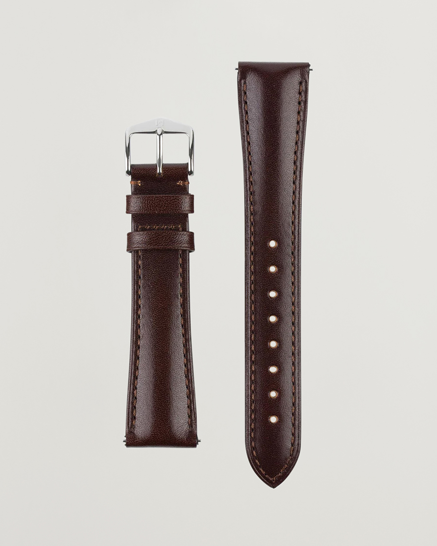 Herre | HIRSCH | HIRSCH | Siena Tuscan Leather Watch Strap Brown