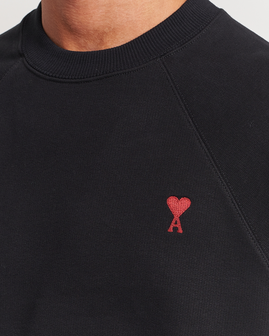 Herre | Gensere | AMI | Heart Logo Sweatshirt Black