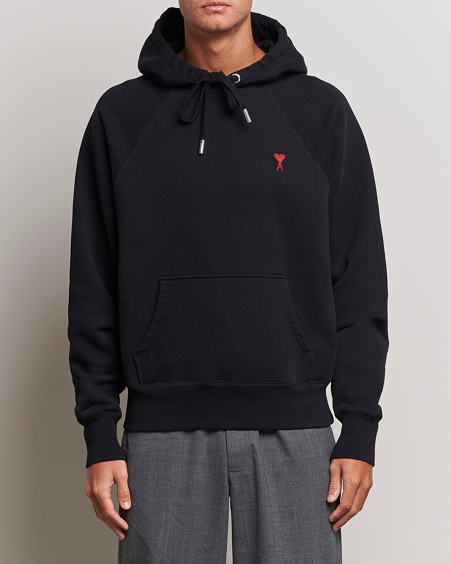 Herre | Gensere | AMI | Heart Logo Hoodie Black