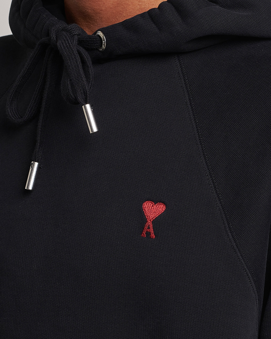 Herre | Gensere | AMI | Heart Logo Hoodie Black