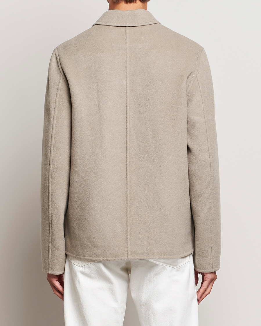 Herre | Jakker | AMI | Wool/Cashmere Short Coat Argile Beige