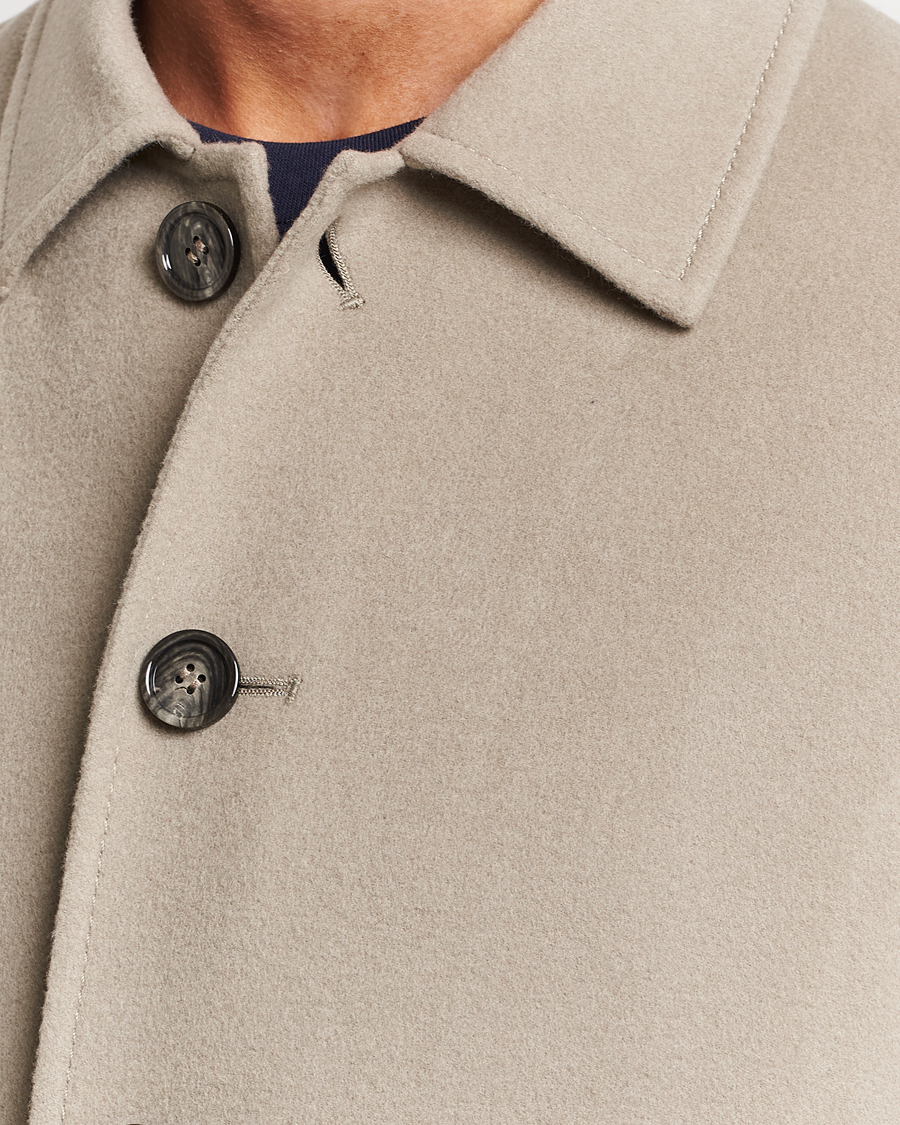 Herre | Jakker | AMI | Wool/Cashmere Short Coat Argile Beige