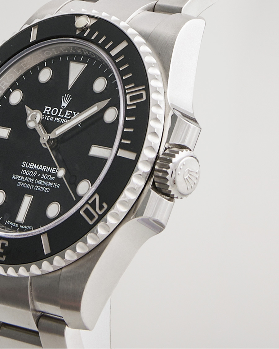 Herre | Rolex Pre-Owned Submariner 114060 Oyster Perpetual Steel Black | Rolex Pre-Owned | Submariner 114060 Oyster Perpetual Steel Black