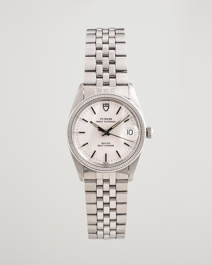Herre | Tudor Pre-Owned Prince Date Steel Silver | Tudor Pre-Owned | Prince Date Steel Silver