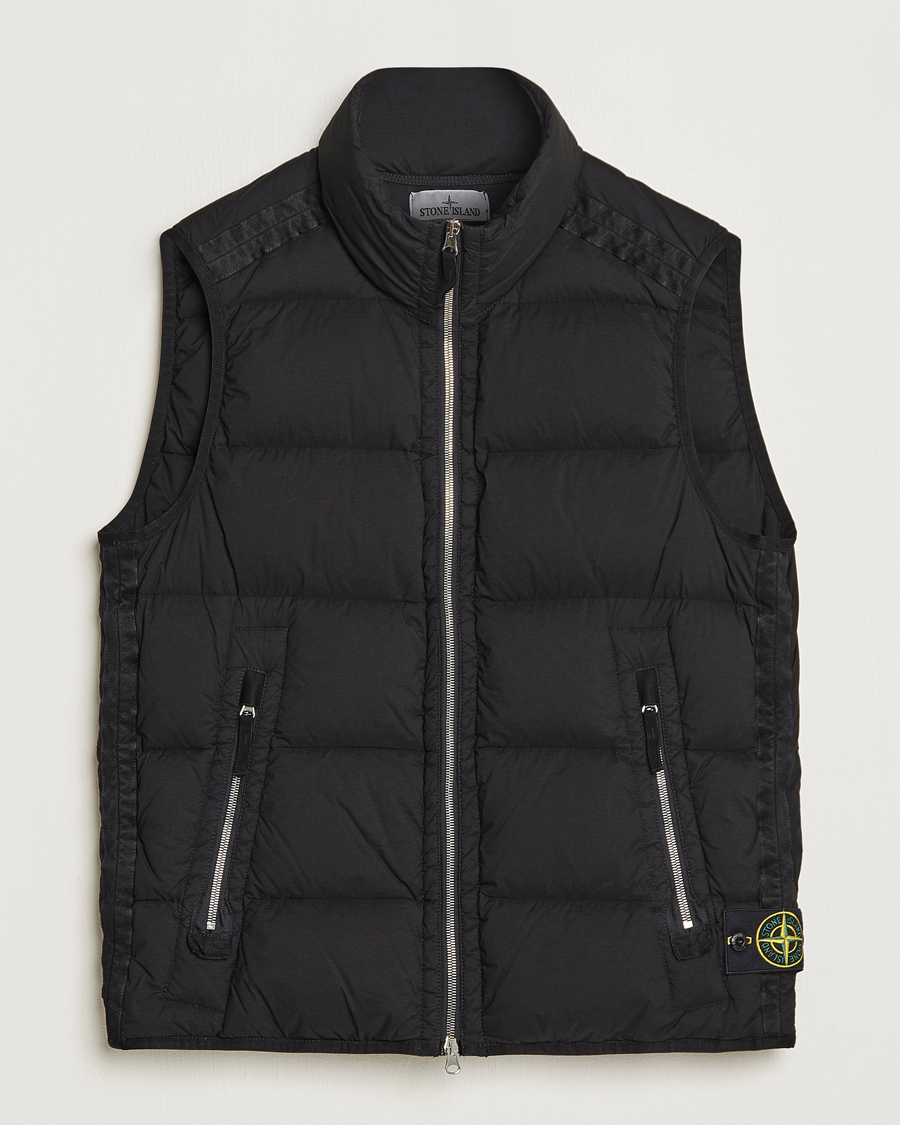 Herre | Jakker | Stone Island | Nylon Down-TC Vest Black