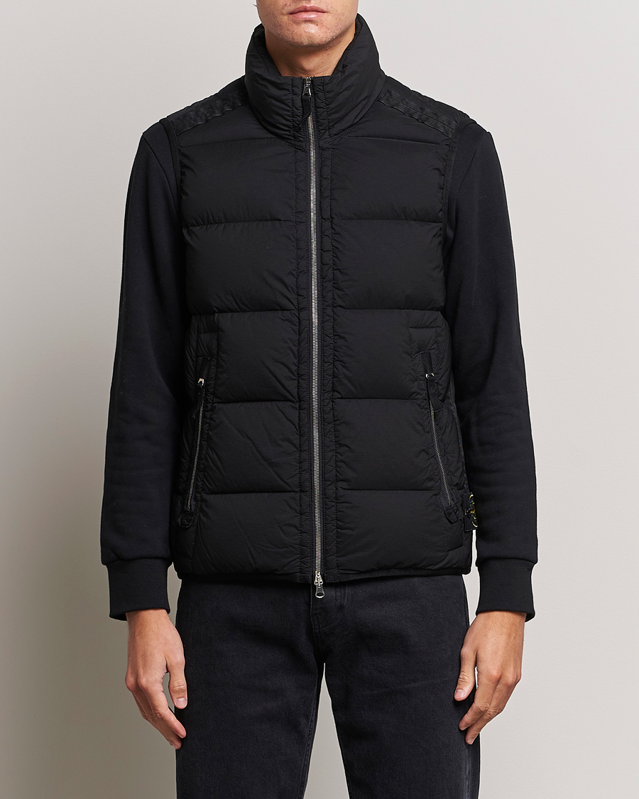Herre | Jakker | Stone Island | Nylon Down-TC Vest Black