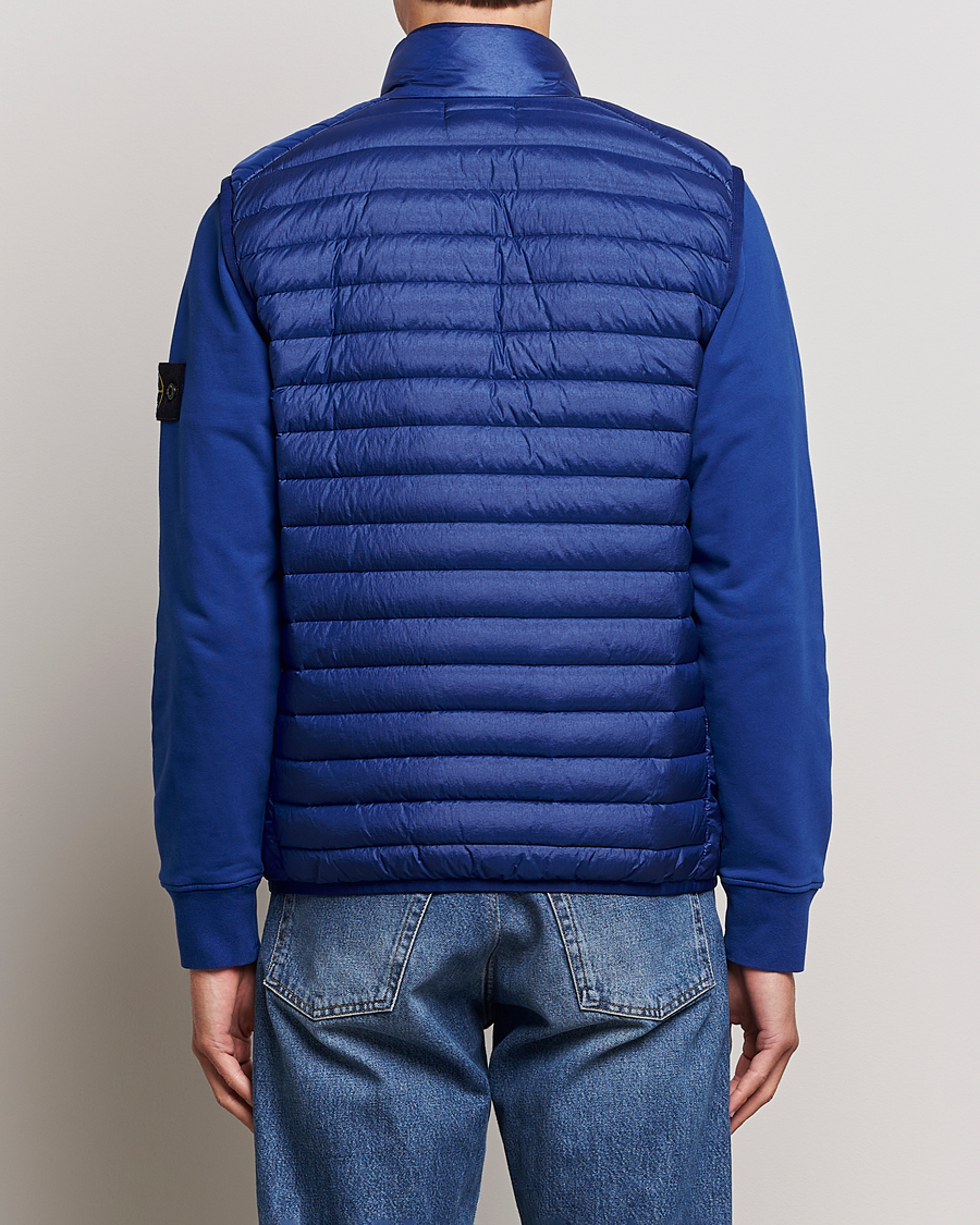 Herre | Jakker | Stone Island | Recycled Nylon Down-TC Vest Bright Blue