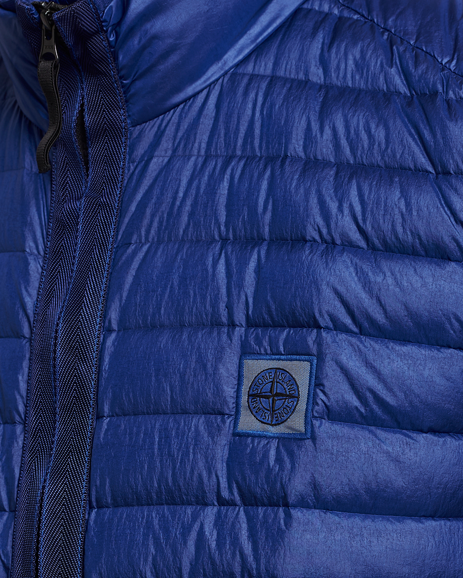 Herre | Jakker | Stone Island | Recycled Nylon Down-TC Vest Bright Blue