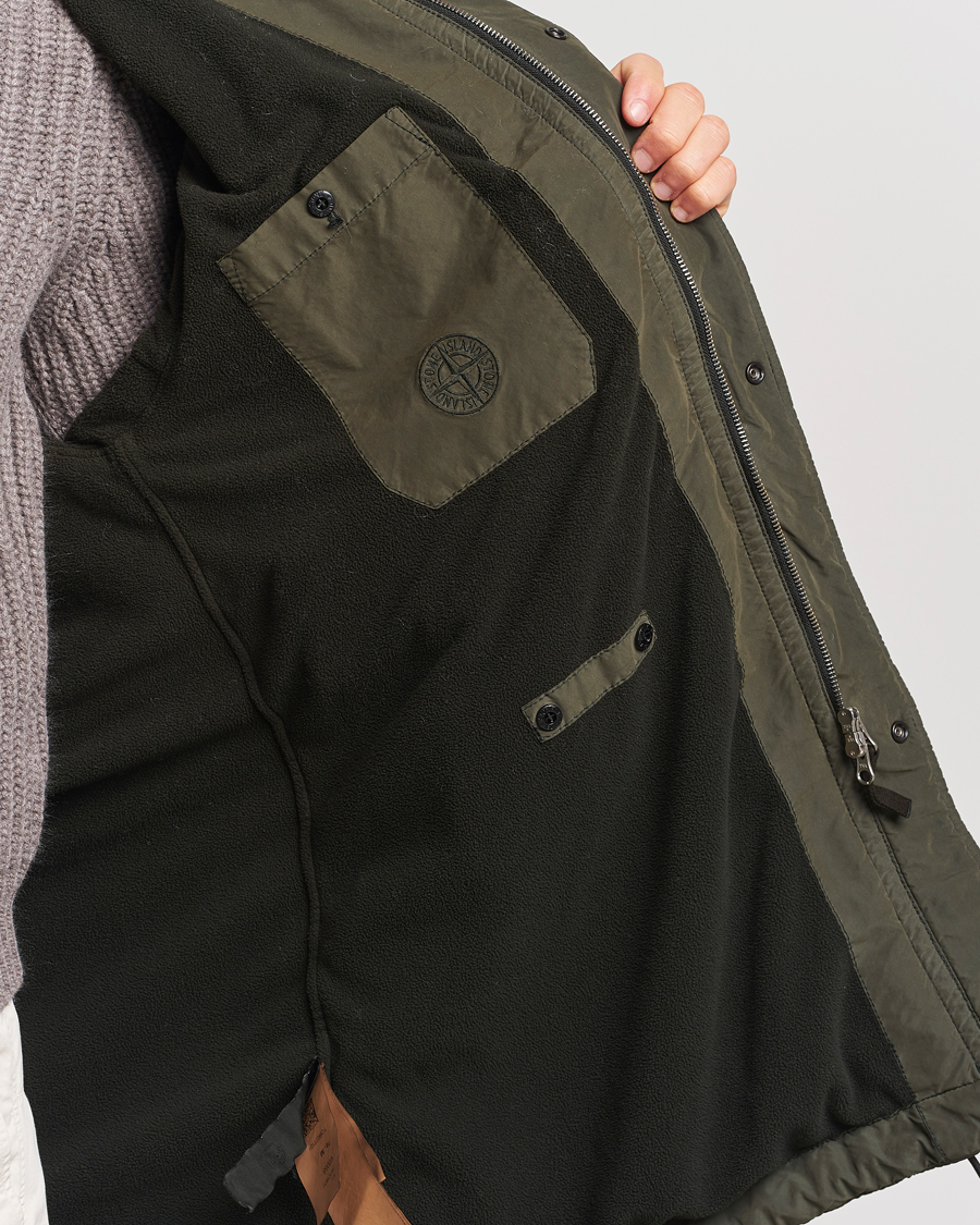Herre | Jakker | Stone Island | David Light-TC Jacket Olive