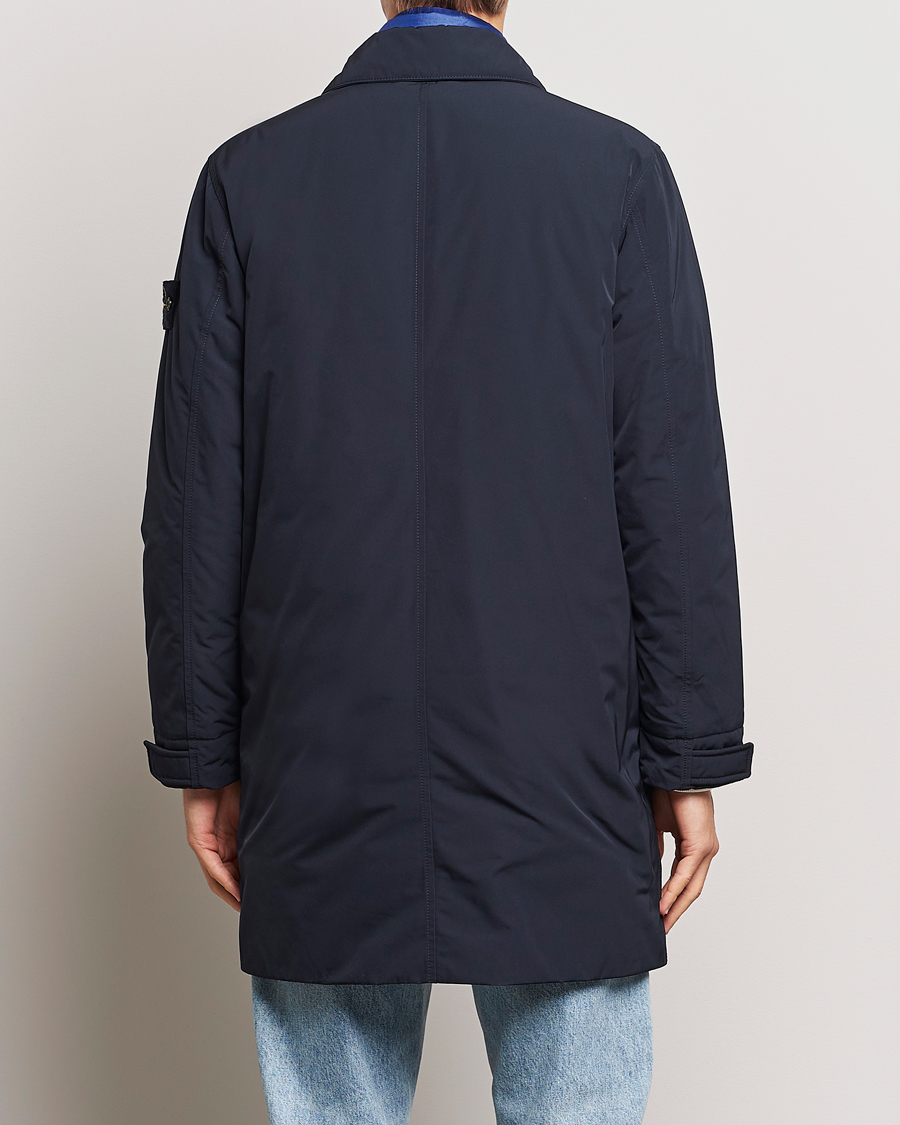 Herre | Jakker | Stone Island | Micro Twill Coat Navy Blue