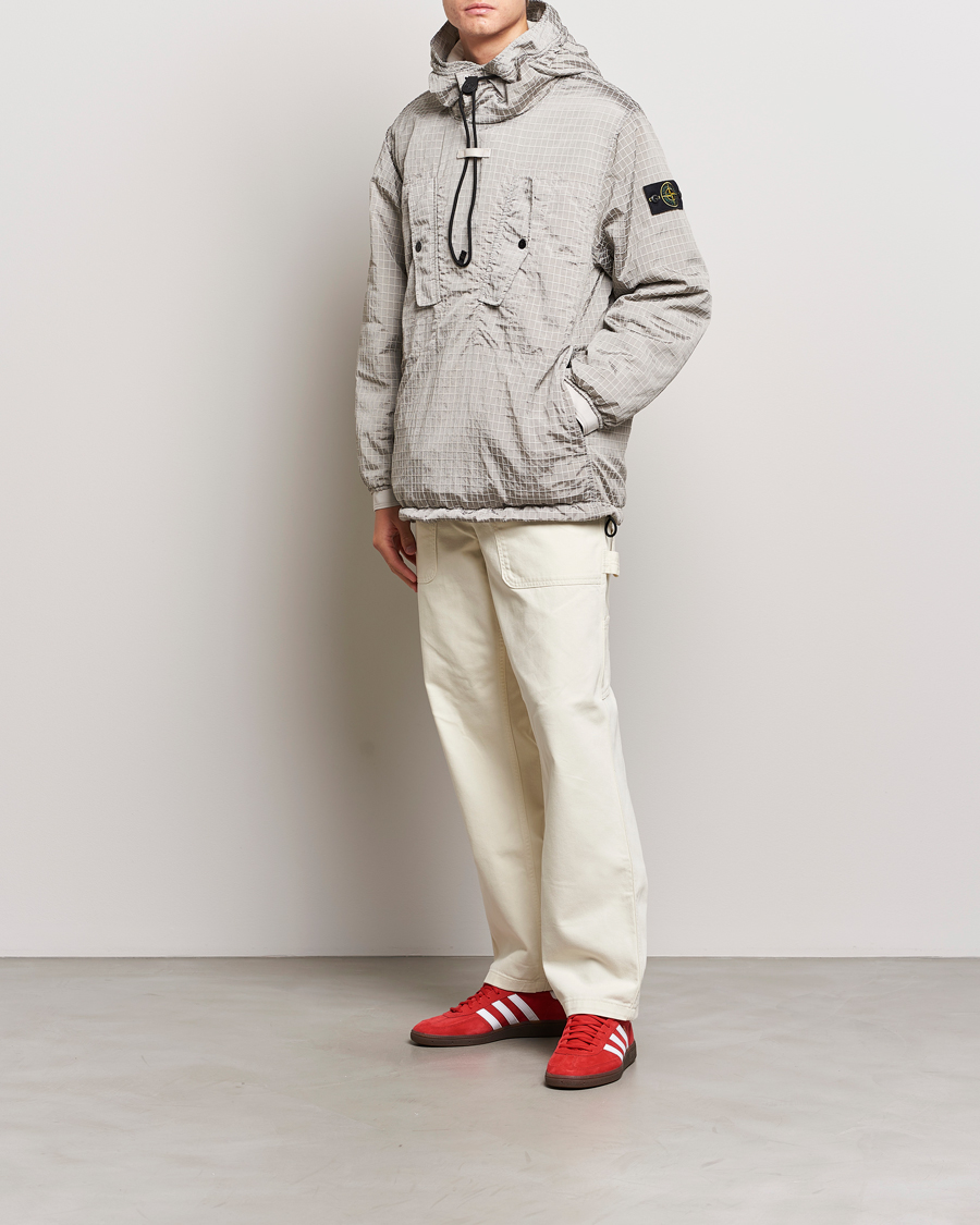 Herre | Jakker | Stone Island | Garment Dyed Macro Ripstop Anorak Plaster