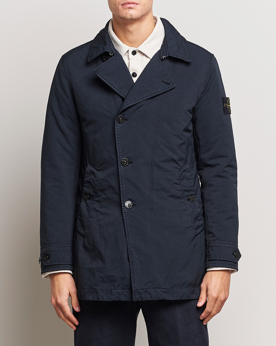 Herre | Jakker | Stone Island | David-TC Coat Navy Blue