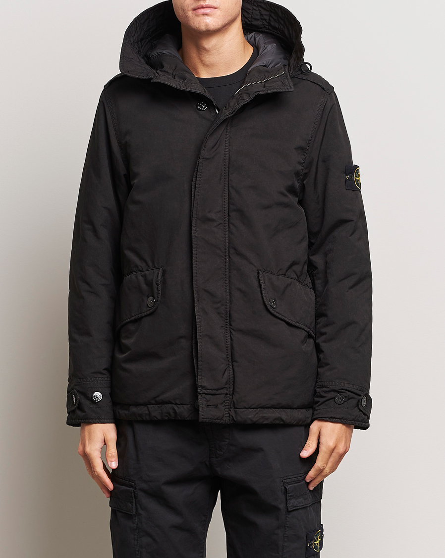Herre | Nye varemerker | Stone Island | David-TC Hodded jacket Black