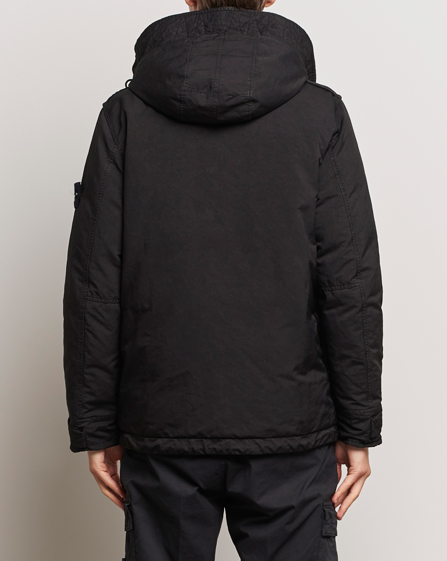 Herre | Jakker | Stone Island | David-TC Hooded jacket Black