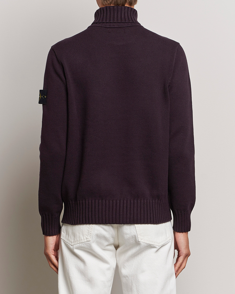 Herre | Gensere | Stone Island | Winter Cotton Polo Dark Burgundy