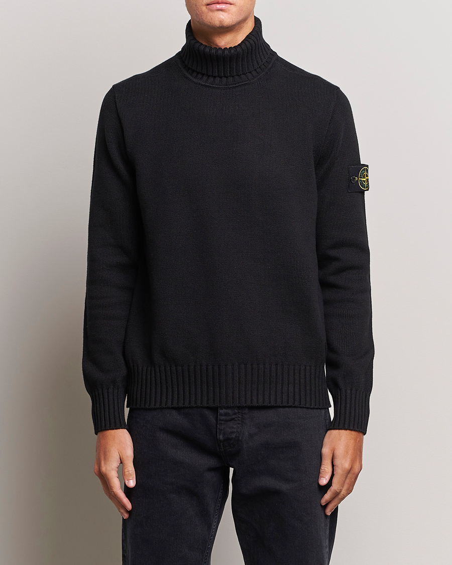 Zwarte stone island polo clearance