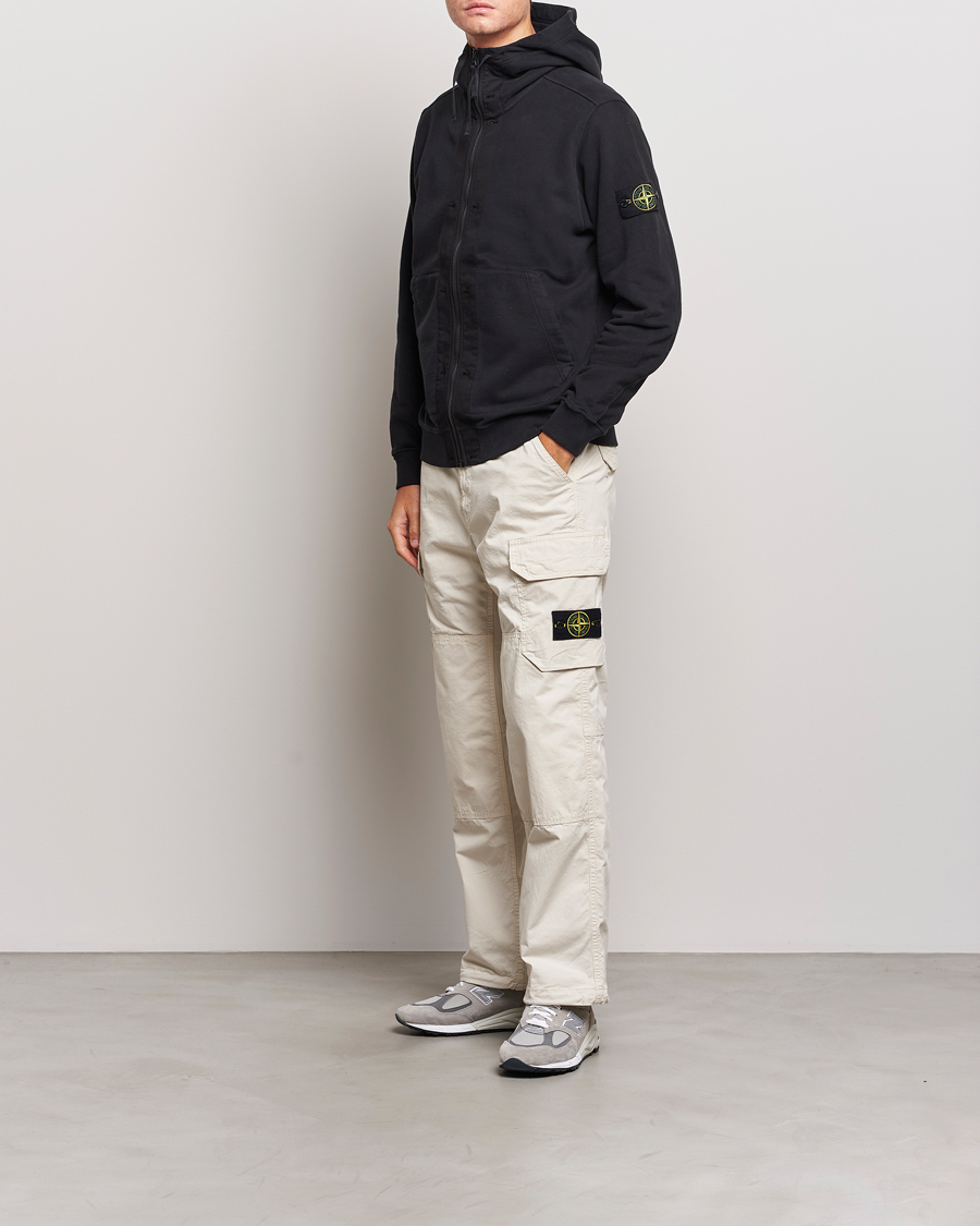 Herre | Bukser | Stone Island | Stretch Cotton Gabardine Cargo Pants Plaster