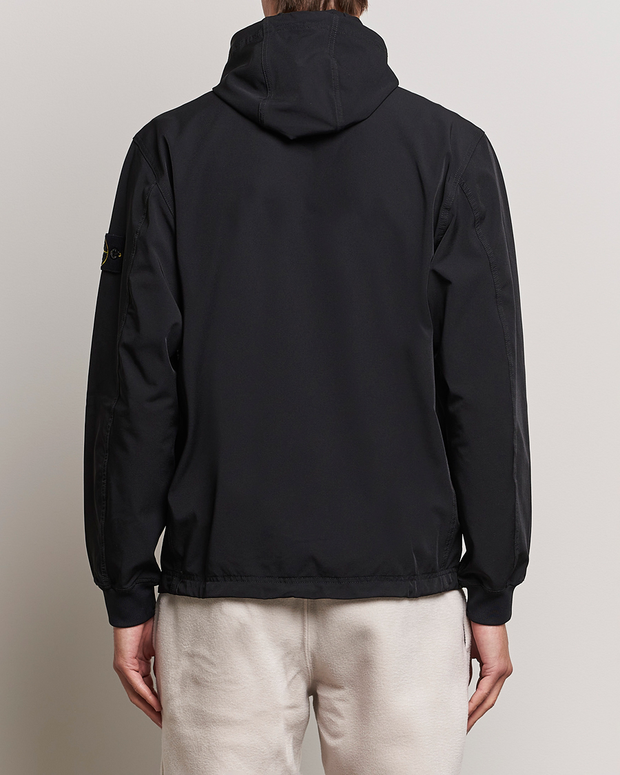 Herre | Gensere | Stone Island | Garment Dyed Recycled Nylon Full Zip Black