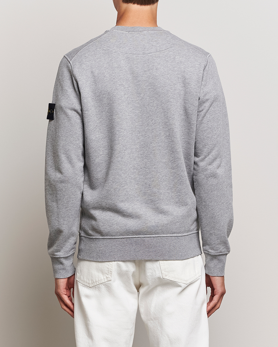 Herre | Gensere | Stone Island | Garment Dyed Fleece Sweatshirt Melange Grey