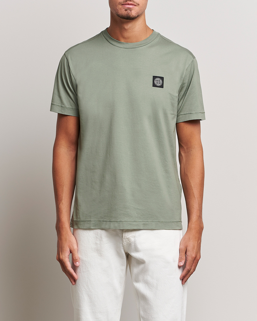 Herre | Stone Island | Stone Island | Garment Dyed Jersey T-Shirt Sage