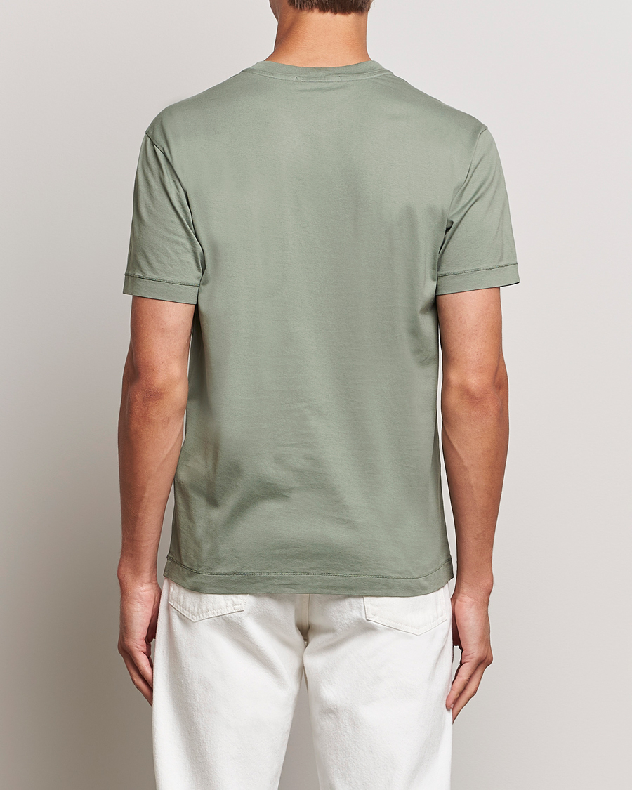 Herre | T-Shirts | Stone Island | Garment Dyed Jersey T-Shirt Sage