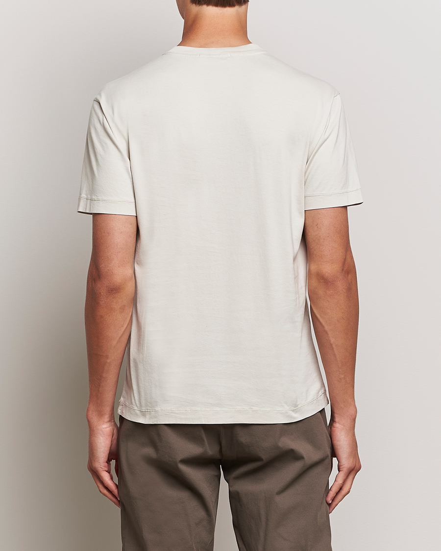 Herre | T-Shirts | Stone Island | Garment Dyed Jersey T-Shirt Plaster