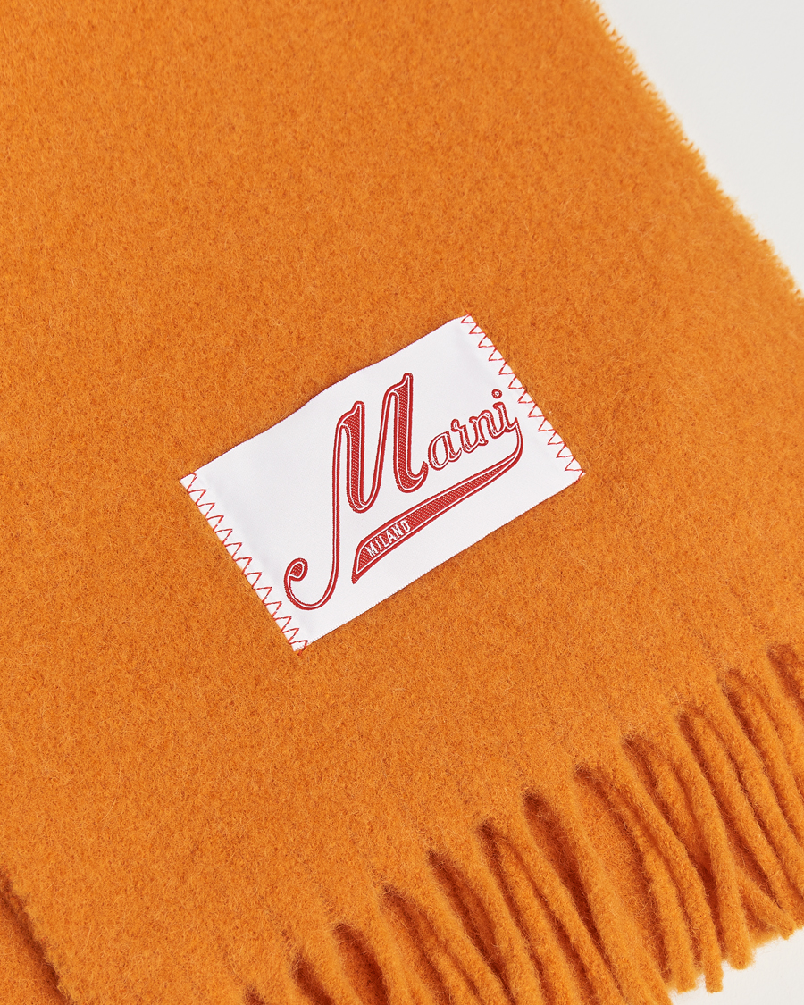Herre | Marni Brushed Alpaca Scarf Arabesque | Marni | Brushed Alpaca Scarf Arabesque