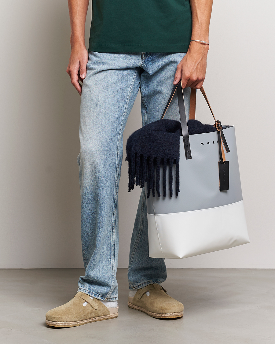 Herre | Totebags | Marni | PVC Totebag Antique Silver