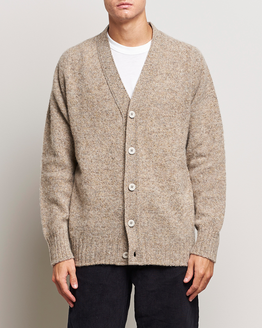 Herre | Gensere | Howlin' | Shaggy Bear Cardigan Mixed Shrooms