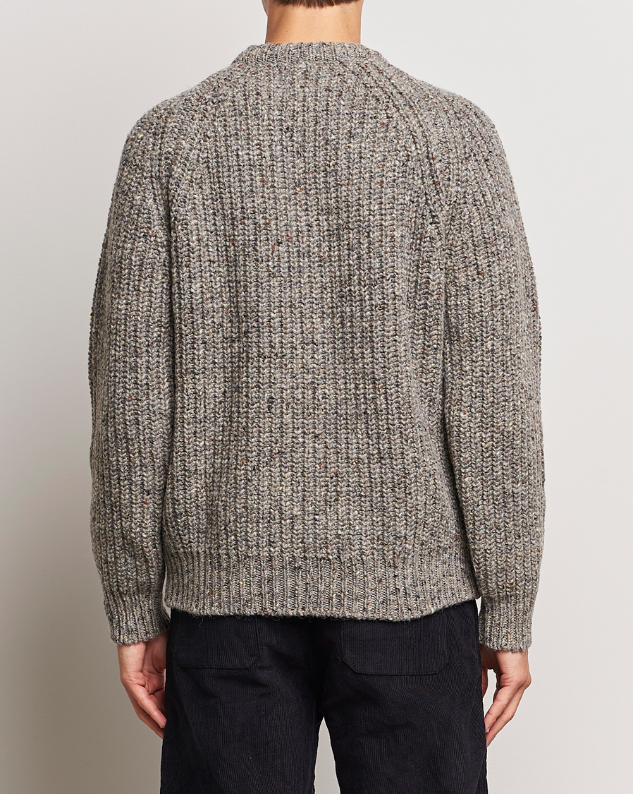 Herre | Gensere | Howlin' | Heavy Knitted Crewneck Greymix