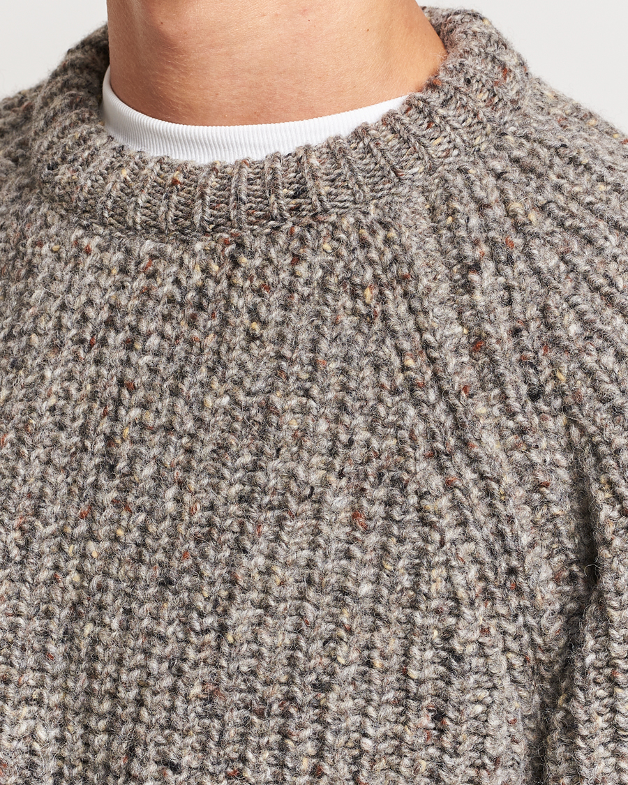 Herre | Gensere | Howlin' | Heavy Knitted Crewneck Greymix