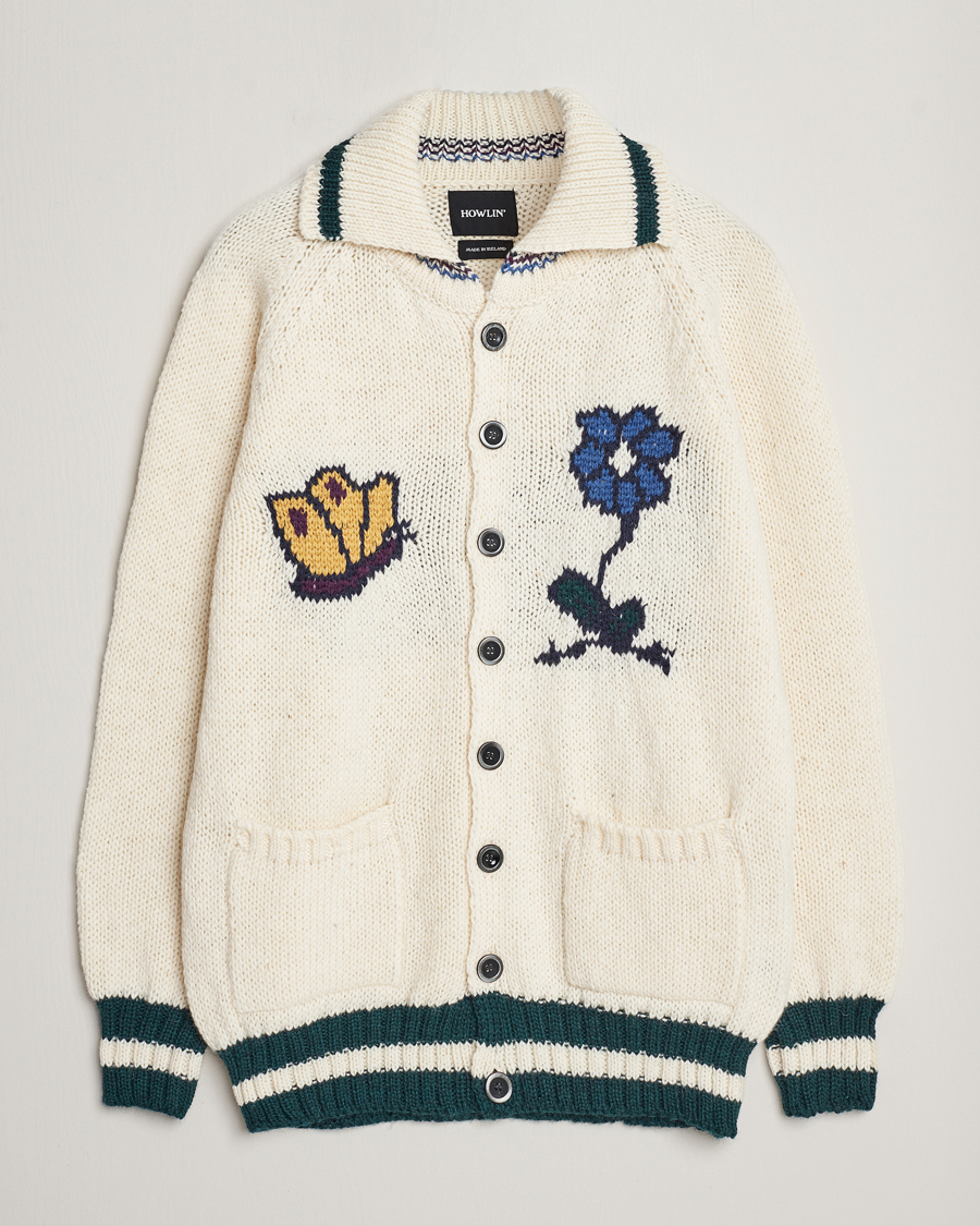 Herre | Gensere | Howlin' | Cardi Knitted Cardigan With Candy Please