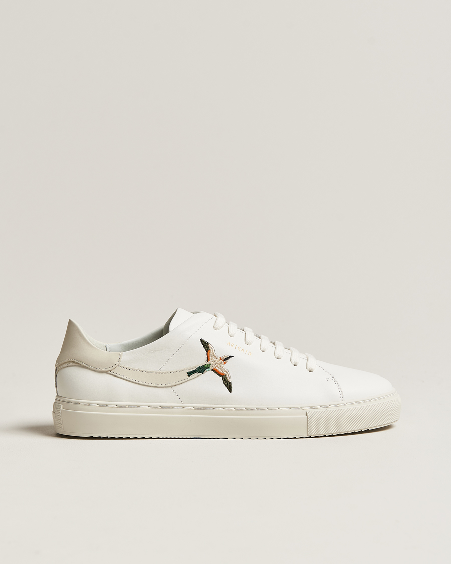 Herre | Axel Arigato Clean 90 Striped Bee Bird Sneaker White | Axel Arigato | Clean 90 Striped Bee Bird Sneaker White