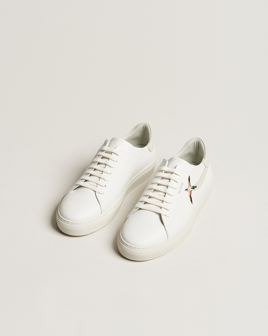 Herre | Axel Arigato Clean 90 Striped Bee Bird Sneaker White | Axel Arigato | Clean 90 Striped Bee Bird Sneaker White