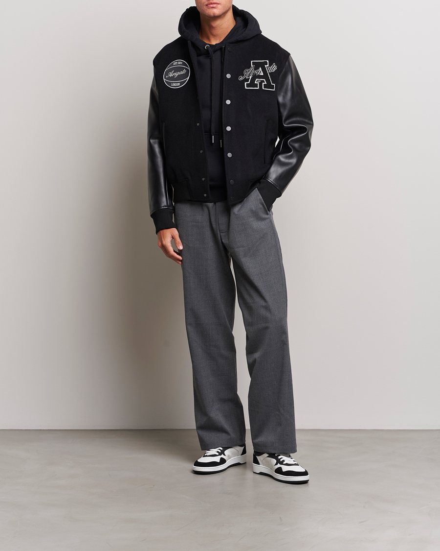Herre | Jakker | Axel Arigato | Hudson Varisty Jacket Black