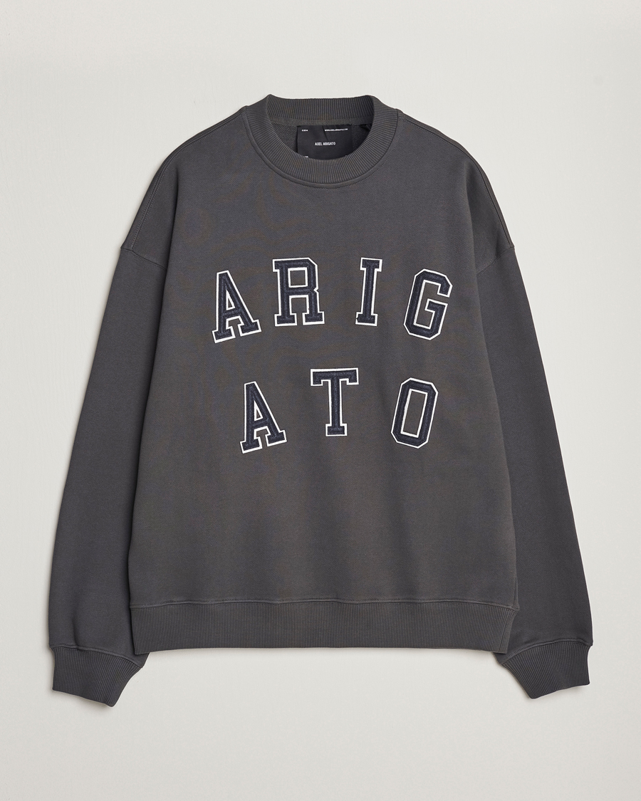 Herre | Gensere | Axel Arigato | Legend Crew Neck Sweatshirt Faded Black