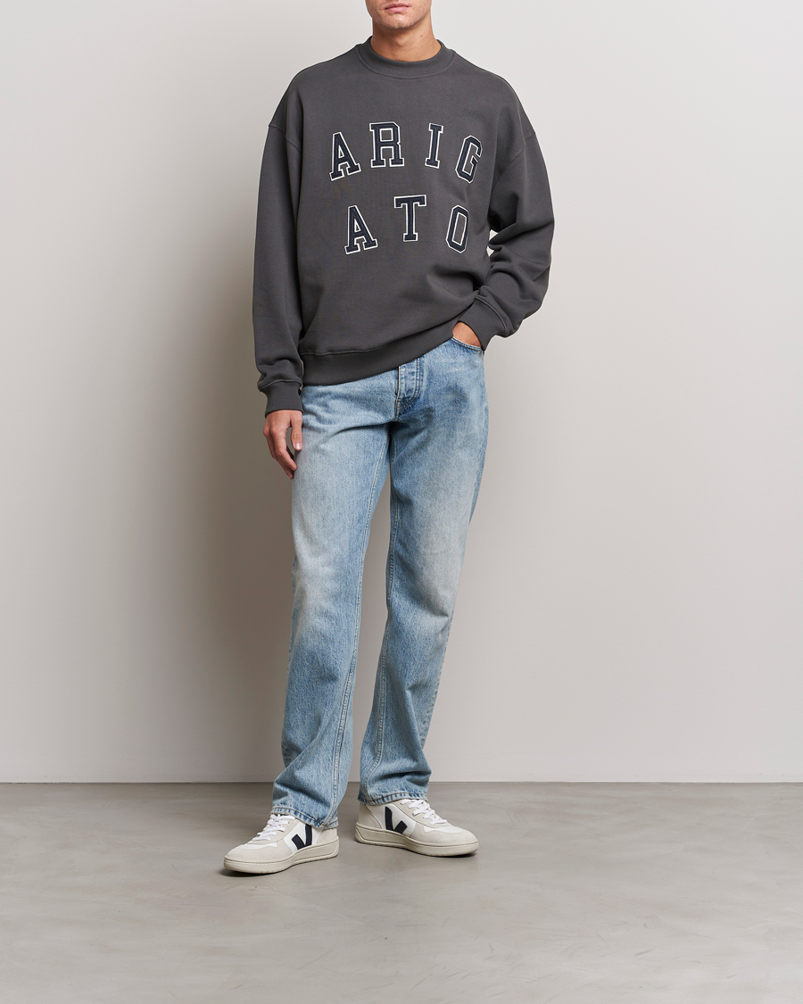 Herre | Gensere | Axel Arigato | Legend Crew Neck Sweatshirt Faded Black
