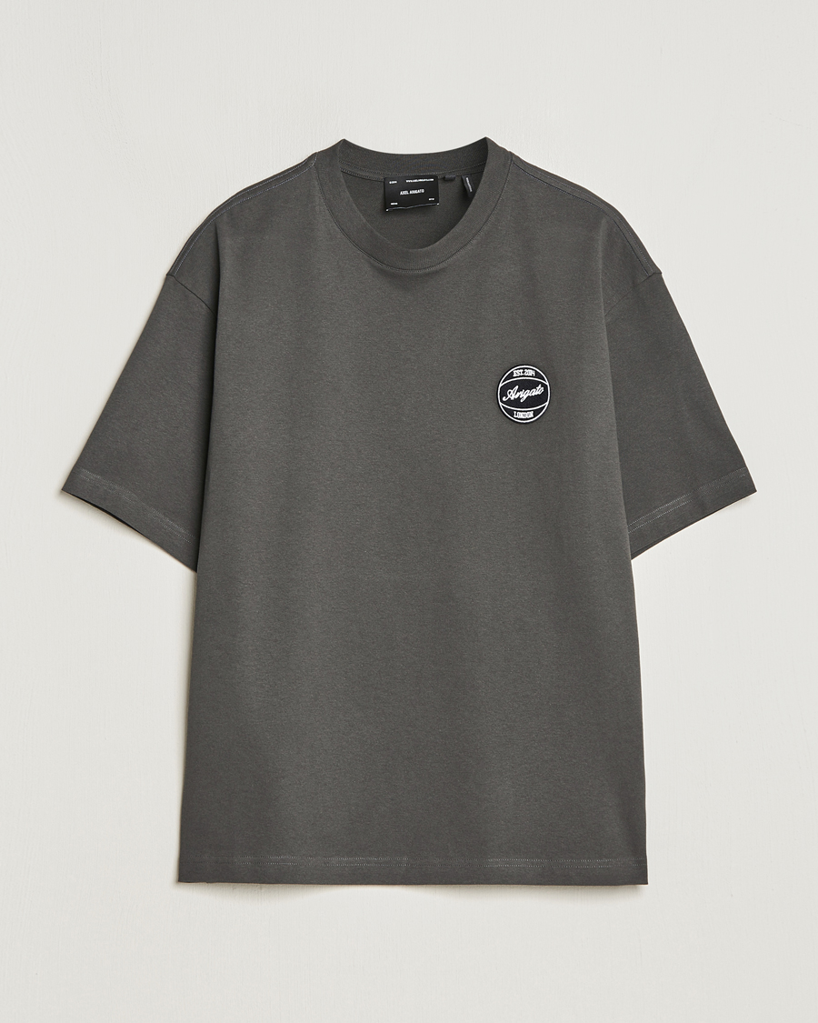 Herre | T-Shirts | Axel Arigato | Dunk Crew Neck T-Shirt Black