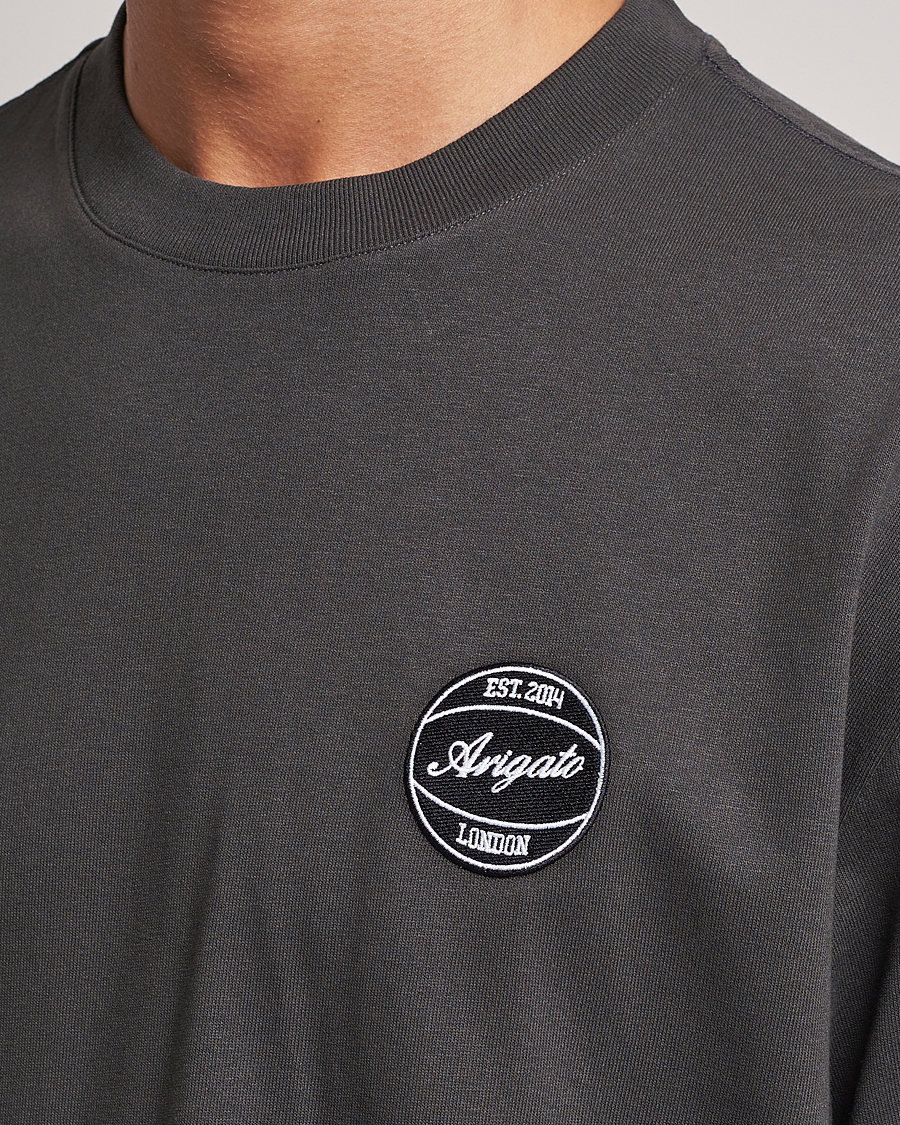 Herre | T-Shirts | Axel Arigato | Dunk Crew Neck T-Shirt Black