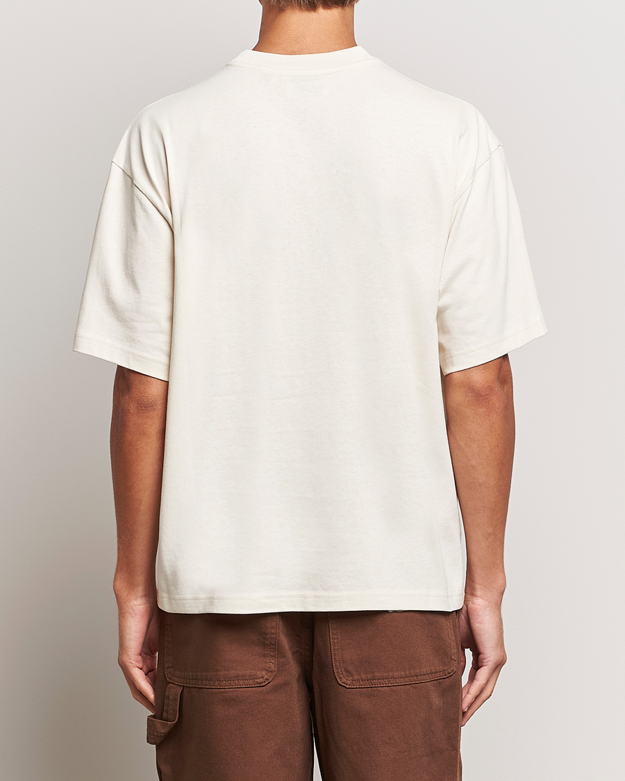 Herre | T-Shirts | Axel Arigato | Dunk Crew Neck T-Shirt Pale Beige