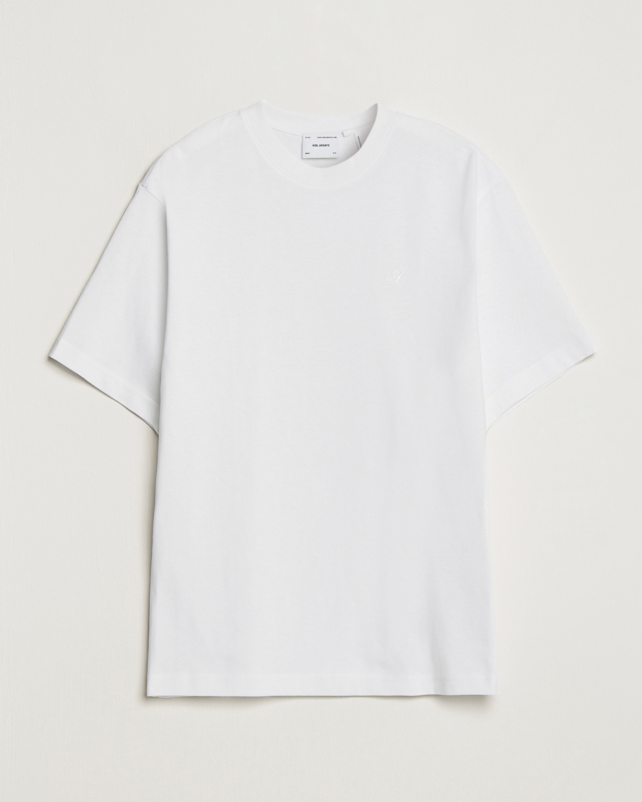 Herre | Axel Arigato | Axel Arigato | Signature Crew Neck T-Shirt White