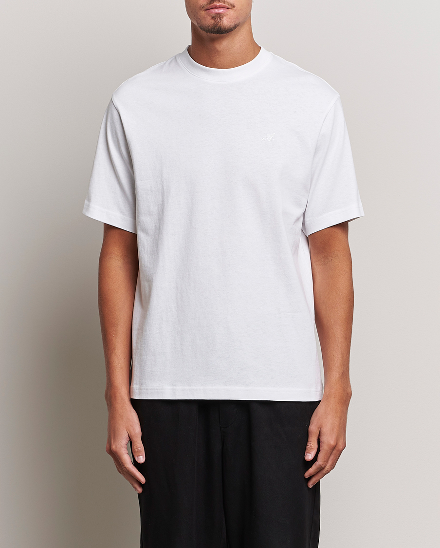 Herre | Hvite t-shirts | Axel Arigato | Signature Crew Neck T-Shirt White