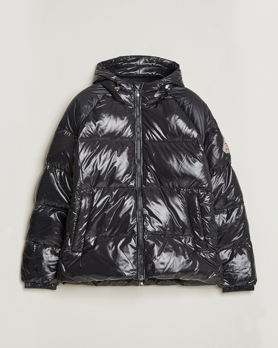Herre | Jakker | Pyrenex | Sten Hooded Puffer Jacket Black