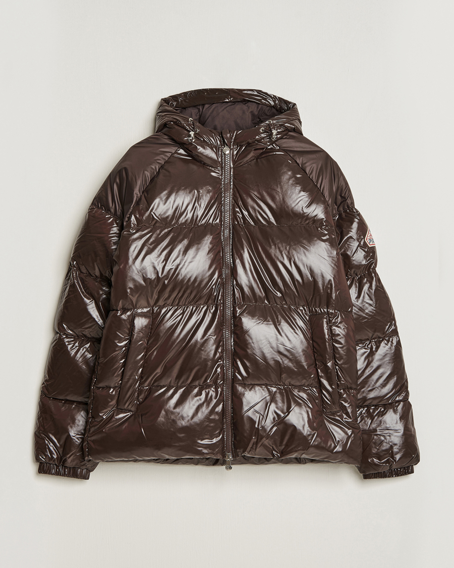 Herre | Jakker | Pyrenex | Sten Hooded Puffer Jacket Java
